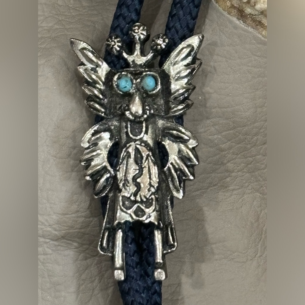 Native American Inspired Bolo Tie - image 1
